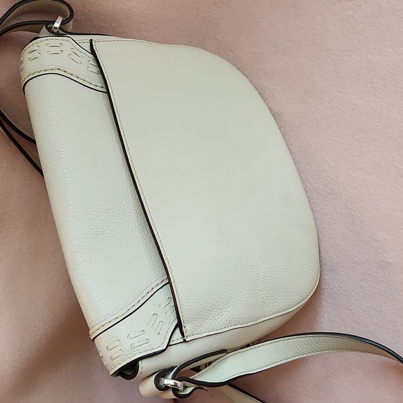 Brighton Trina White Leather Bag - Picture 4 of 12